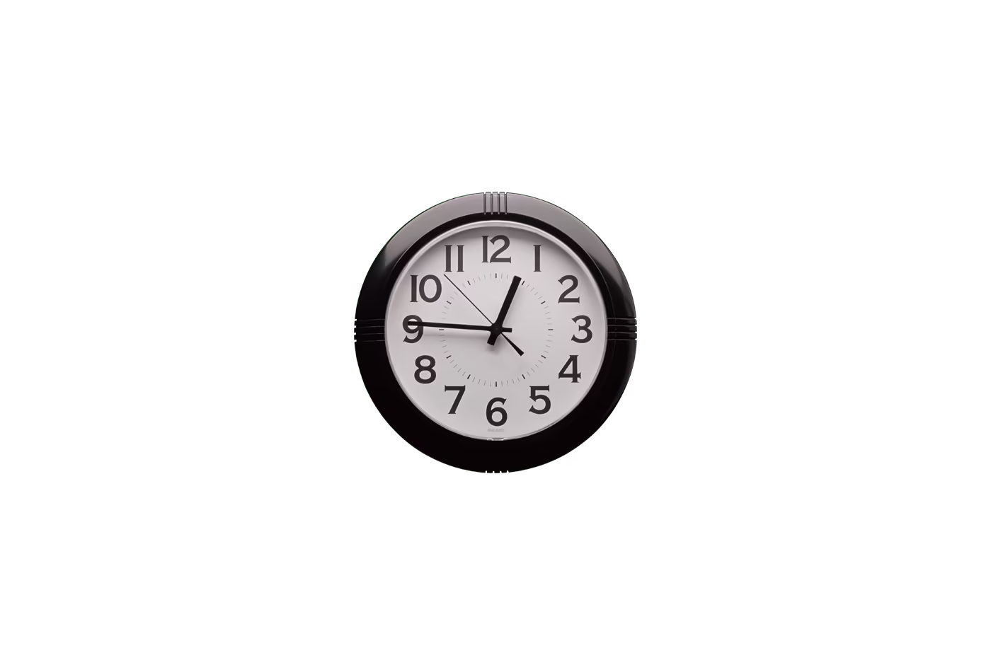 Freigestellte Uhr